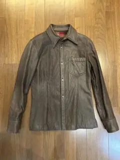 ISAMU KATAYAMA BACKLASH レザージャケット　羊革のサムネイル