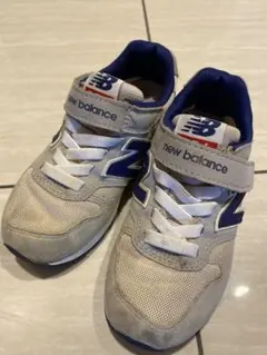 New Balance 996 スニーカー グレー/ネイビー/レッド 17cm