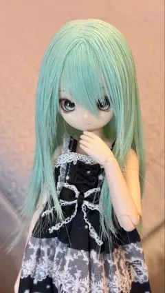 ひ*み様 アズノゥアズおおらか ドーットドットフリリOP ネイビー