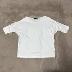 UNITED ARROWS Vネック 半袖Tシャツ ホワイトのサムネイル