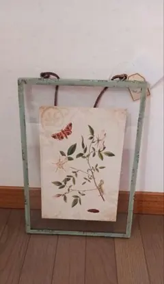 雑貨屋さんで購入　フラワーフレーム