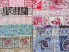 ハギレ　カットクロス☆ペイズリー