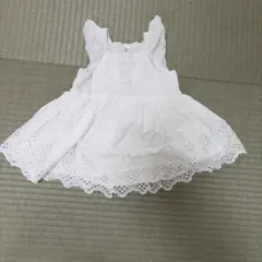 babyGAP ベビーワンピース ホワイト 90 6-12ヶ月のサムネイル