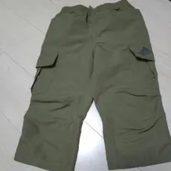 アディダスカーゴハーフパンツ カーキ130