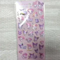 マイメロディ・クロミ ぷくっとシール