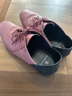 LANVIN en Bleu レザーシューズ 24.5