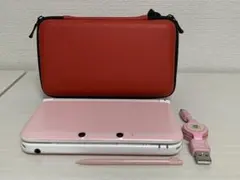 【動作品】Nintendo 3DS LL ピンクホワイト 本体