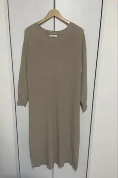 ショコラフィネローブ　ニットワンピース