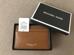 MICHAEL KORS 本革 パスケース マネークリップ