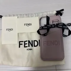 FENDI イヤホンケース ブルー FFロゴ - メルカリ