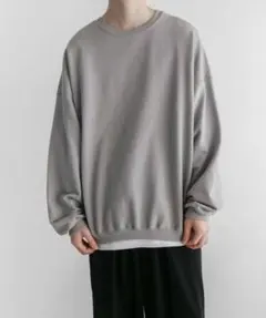 loose crew neck sweat/ルーズクルーネックスウェットのサムネイル
