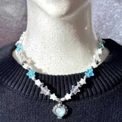 【ハンドメイド】マーメイドなネックレス✩.*˚