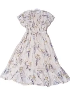 tocco closet花柄フレアスリーブワンピース