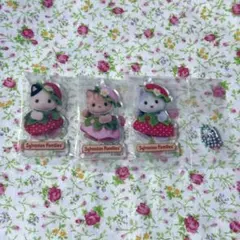 シルバニア 赤ちゃんアクリルキーチェーン いちご