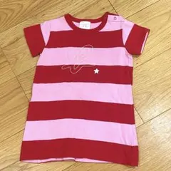 m様専用　アニエスべー　ストライプワンピース 18m