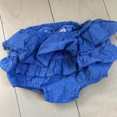 新品未使用　petit main フリル付きパンツ 70 フリルブルマ