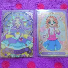 名探偵プリキュア キラキラカードグミ キュアアンサー 明智あんな 2種