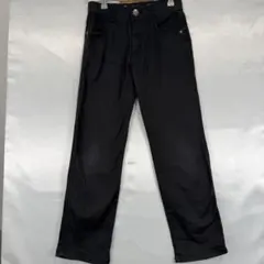 【美品】ikka ブラック ストレートデニム 140 レディースのサムネイル