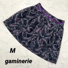 【ギャミヌリィ】花柄 ミニスカート マルチカラー 上品 華やか デート オシャレ