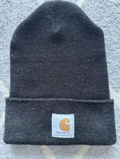 カーハート　ブラック　ニット帽