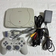 【中古清掃済み】PSONE 本体 コントローラー1つ すぐに遊べるセット