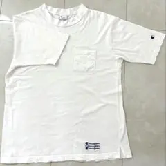 Champion ポケットTシャツ ホワイト LARGEのサムネイル