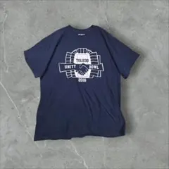 海外古着　GILDAN　　Tシャツ　L ネイビー