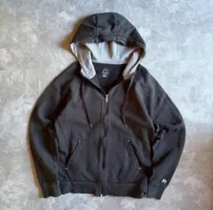 古着ジップパーカー