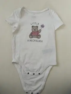 baby GAP クマ刺繍ロンパース 12-18ヶ月