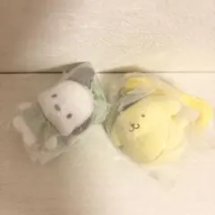 サンリオ カラフル カラビナ マスコットチャーム／ポチャッコ ポムポムプリン