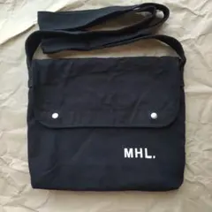 MHL. マーガレットハウエル　ショルダーバッグ　ブラックのサムネイル