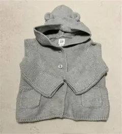 ＊美品＊【GAP】くま耳 カーディガン　6-12months