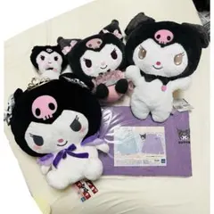 激安❗️クロミ ぬいぐるみ4体&リラックスウェア 5点セット