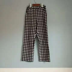 140 agnes b. ENFANT チェック柄 ロングパンツ 10ansのサムネイル
