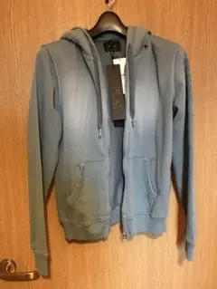 新品未使用タグ付きREPLAY グラデーションブルー パーカー　メンズ　Sサイズ