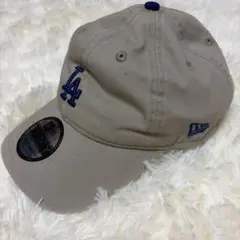 NEW ERA 9TWENTY LA Dodgers キャップ ベージュ