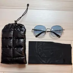 訳有Moncler サングラス SM1001030640 ラウンド ライトブルーのサムネイル