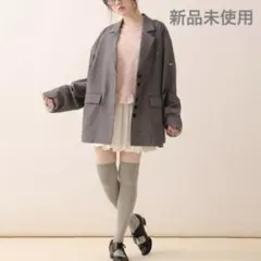 ロワンニュイ　ニュアンスボタンレースジャケット
