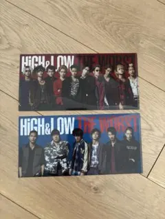 HIGH ＆ LOW クリアファイル