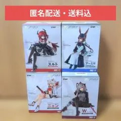 アークナイツ ぬーどるストッパーフィギュア W、ニェン、スルト、アーミヤ セット