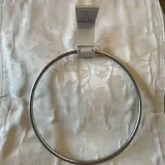 カクダイ　ステンレス　壁掛けタオルハンガー　タオルリング