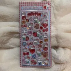 G*n様 【正規品】サンリオ ハローキティ ボンボンドロップ シール 赤