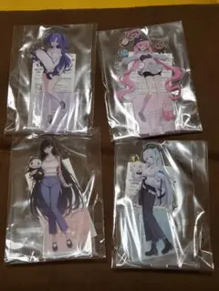 ブルーアーカイブ　スタンド付きビッグアクリルプレート　〜セミナ〜　4体セット