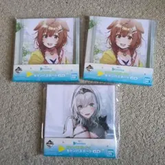 戌神ころね　白銀ノエル　キャンバスボード　ホロライブ一番くじ