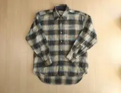 PENNY WORTH オンブレチェック シャツ M 長袖 チェックシャツ