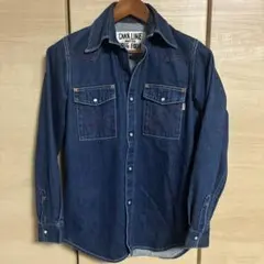CANN LINE JEANS キャノラインジーンズ　デニムシャツ　S