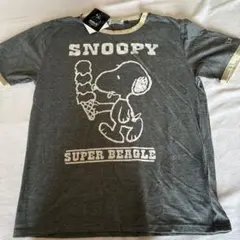 タグ付き　PEANUTS アイスクリームデザイン Tシャツ Lサイズのサムネイル