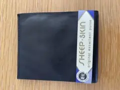 SHEEP SKIN 二つ折り財布 ブラック 未使用