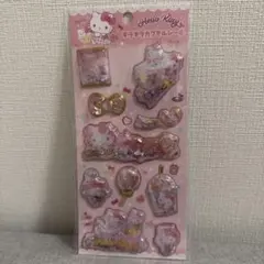 キラキラカプセルシール　キティ