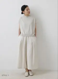 エヴァムエヴァ　コットンベスト